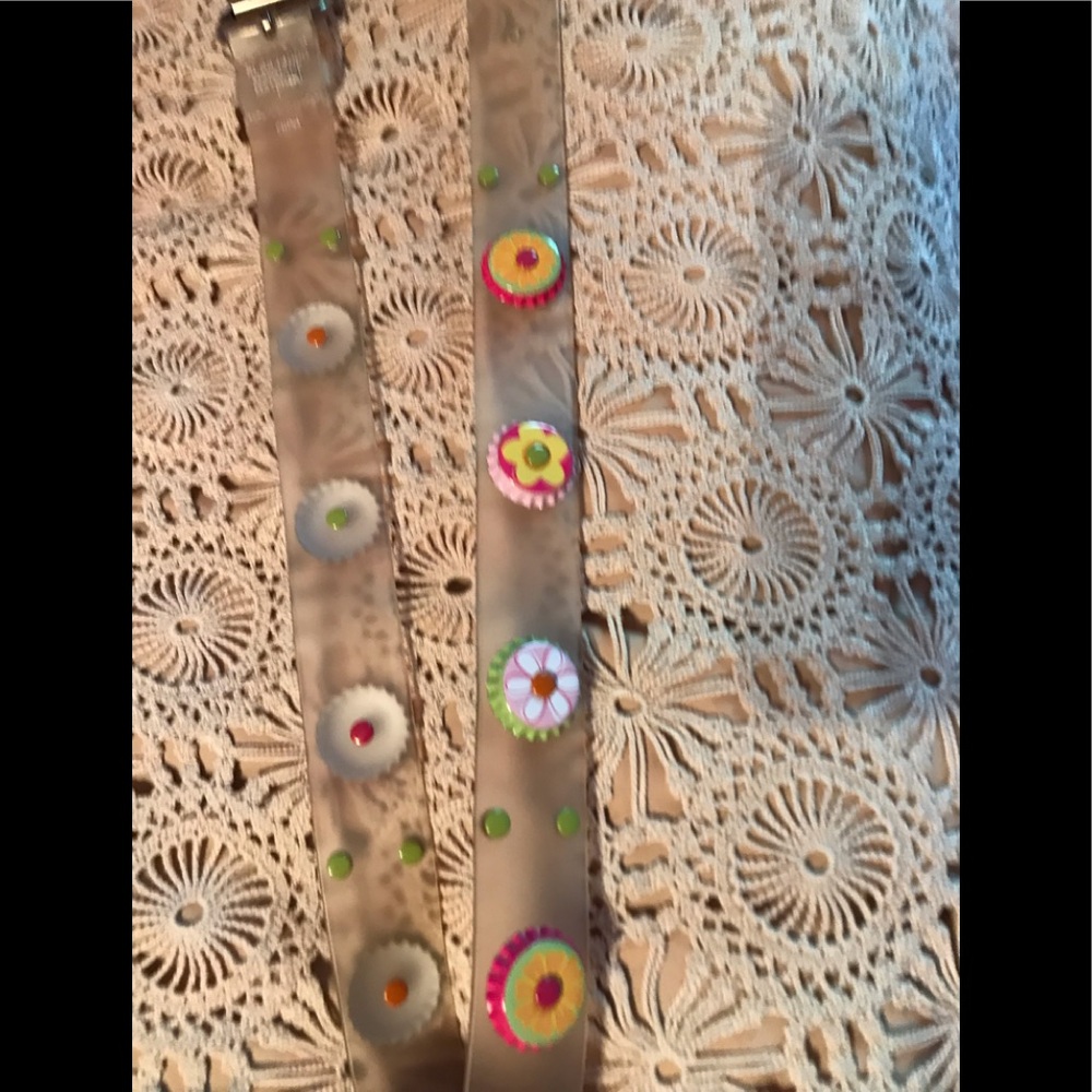 Bottle cap belt size large, 43” - Picture 3 of 5
